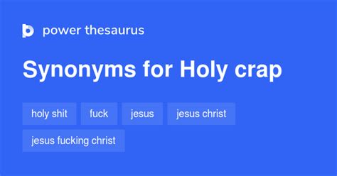 meaning of holy crap